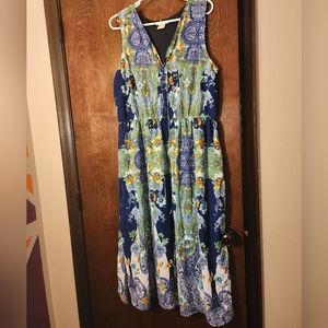 Paisley, flower dress